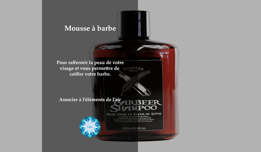 mousse à barbe