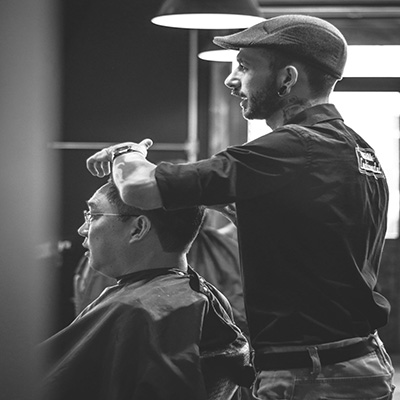 coiffeur n/b